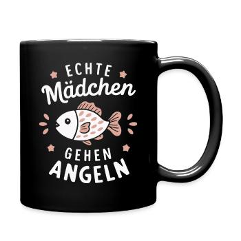 pêcheur pêcheur pêche pêche poisson - Mug uni - noir - Droite
