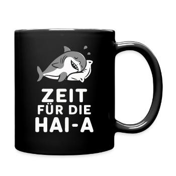 Shark Shark Sharks Shark - Full Colour Mug - black - Right
