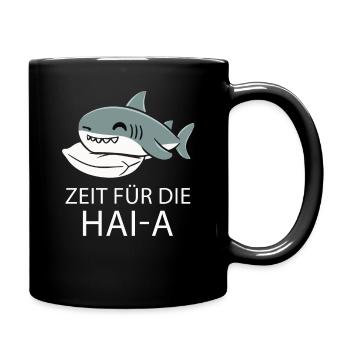 Shark Shark Sharks Shark - Full Colour Mug - black - Right