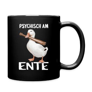 Mallard, Duck Birds, Duck, Dark Duck, Bird - Full Colour Mug - black - Right