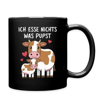 Végétarien Végétalien Bien-être animal Droits des animaux Veggie - Mug uni - noir - Droite