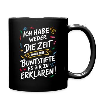 Sarcasm Irony Funny Sarcastic Sayings - Full Colour Mug - black - Right