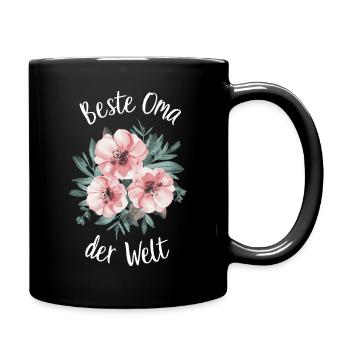 Grandma Grandma Grandparents Mother's Day Family - Full Colour Mug - black - Right