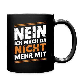 Sarcasm Irony Funny Sarcastic Sayings - Full Colour Mug - black - Right
