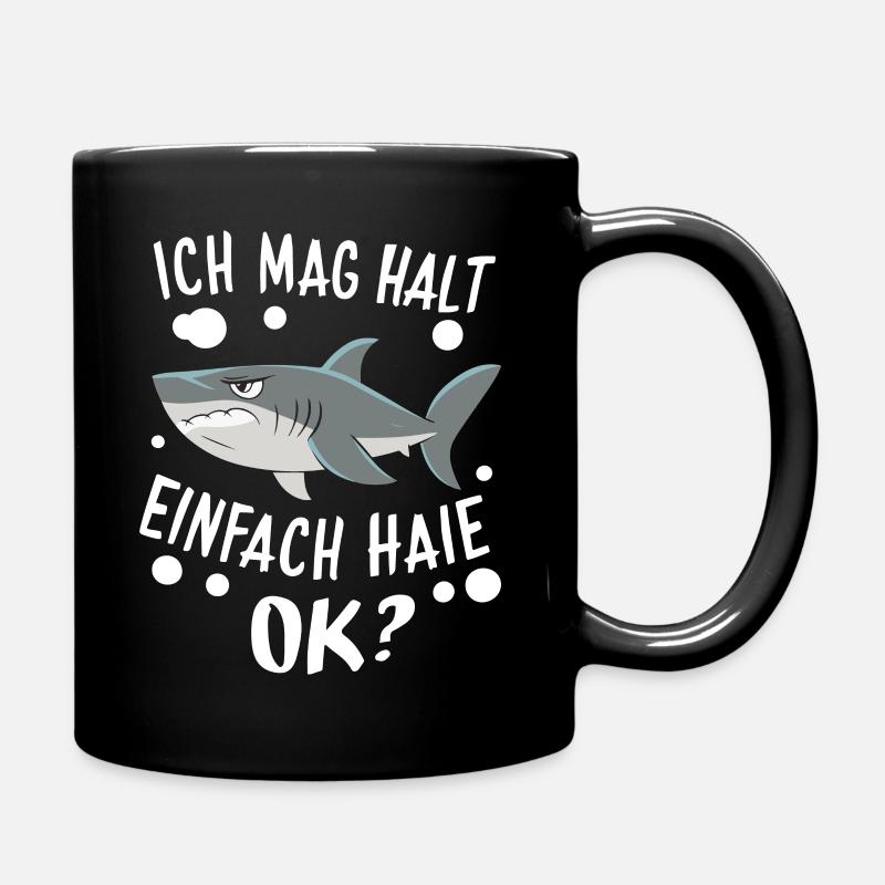 Requin Requin Requins Requin - Mug uni - noir