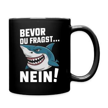Shark Shark Sharks Shark - Full Colour Mug - black - Right