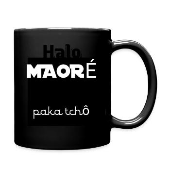 Maoré1 - Mug uni - noir - Droite