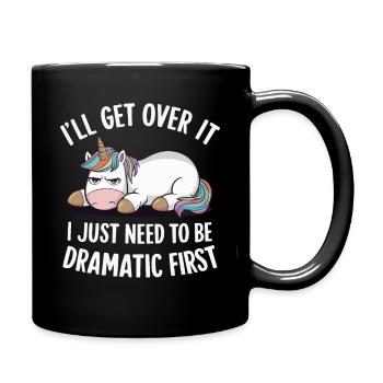 Drôle, sarcasme, humour sarcastique, ironie - Mug uni - noir - Droite