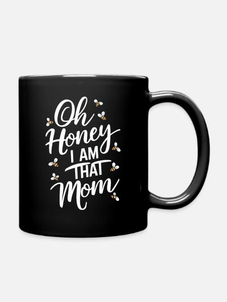 abeille abeille apicultrice abeille abeille - Mug uni - noir