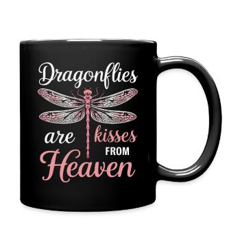 Libellule Libellules Insectes Nature - Mug uni - noir - Droite