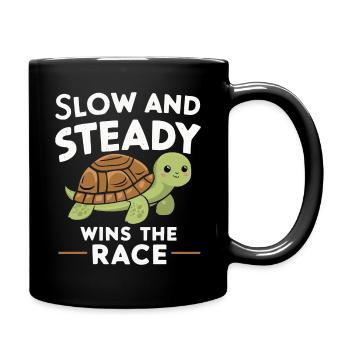 Turtle Sea Turtle Turtle Animal - Full Colour Mug - black - Right