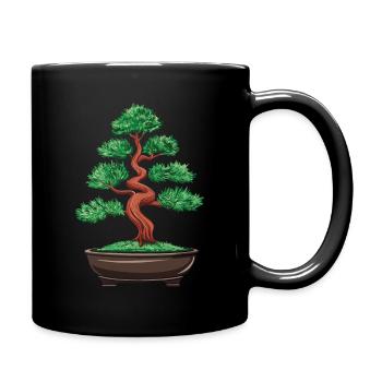 Bonsaï Bonsaï japonais - Mug uni - noir - Droite