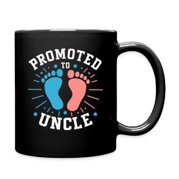 Uncle Fmilie Great-Uncle Uncle - Full Colour Mug - black - Right