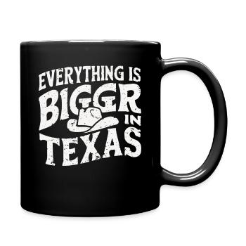 Texas State Texans Texas - Full Colour Mug - black - Right