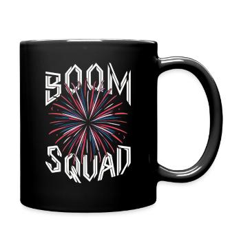 Pyrotechniker Feuerwerk Pyrotechnik - Tasse einfarbig - Schwarz - Rechts