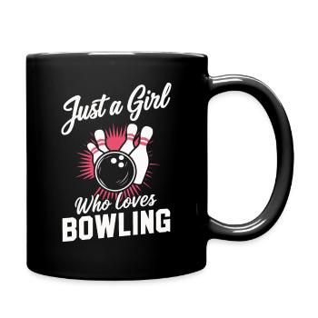 Bowling Bowler Pin Ball Bowling Ball - Mug uni - noir - Droite
