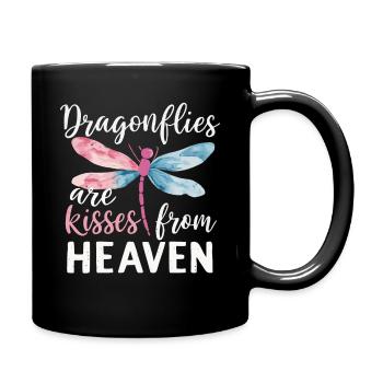 Libellule Libellules Insectes Nature - Mug uni - noir - Droite