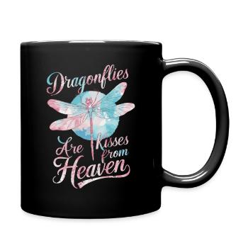 Libellule Libellules Insectes Nature - Mug uni - noir - Droite
