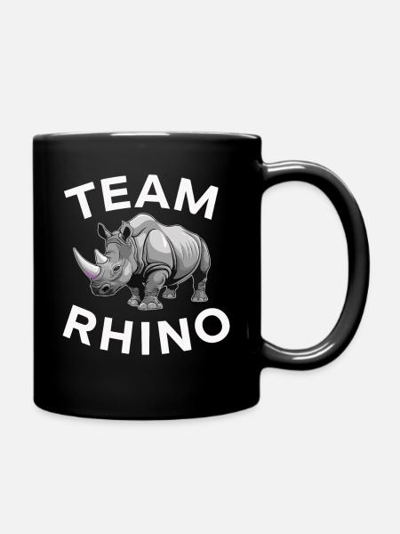 Rhinocéros Rhinocéros - Mug uni - noir