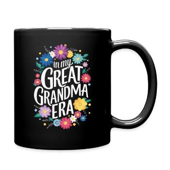 Grandma Grandmother Mother's Day Family - Full Colour Mug - black - Right