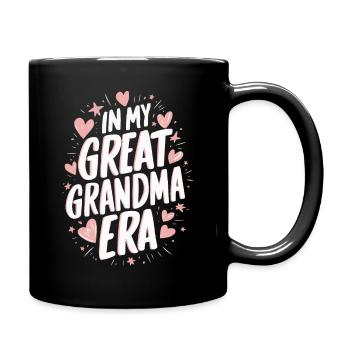 Grandma Grandmother Mother's Day Family - Full Colour Mug - black - Right