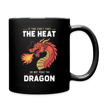 Dragon Mystic Dragon Fantasy - Full Colour Mug - black - Right