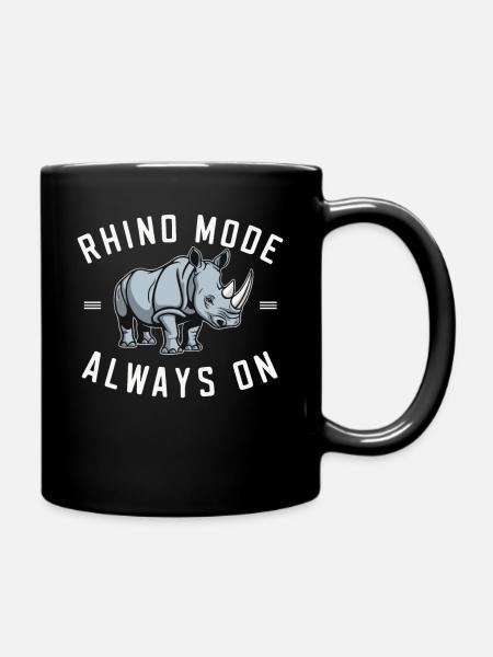 Rhinocéros Rhinocéros - Mug uni - noir