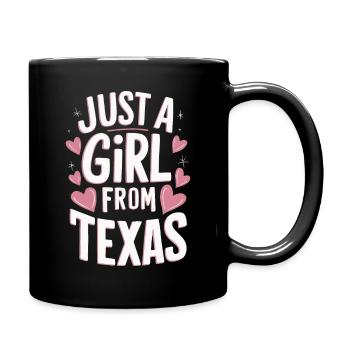 Texas State Texans Texas - Full Colour Mug - black - Right