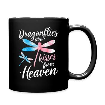 Libellule Libellules Insectes Nature - Mug uni - noir - Droite