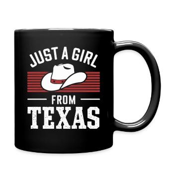 Texas State Texans Texas - Full Colour Mug - black - Right
