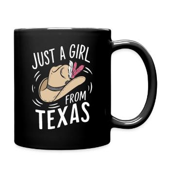 Texas State Texans Texas - Full Colour Mug - black - Right