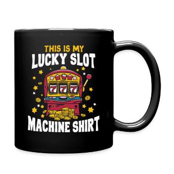 Casino Gambling Casino Las Vegas Gamblers - Full Colour Mug - black - Right