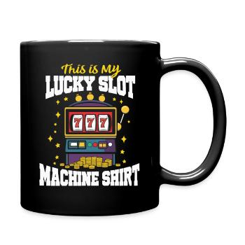 Casino Gambling Casino Las Vegas Gamblers - Full Colour Mug - black - Right