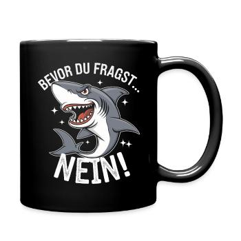 Shark Shark Sharks Shark - Full Colour Mug - black - Right