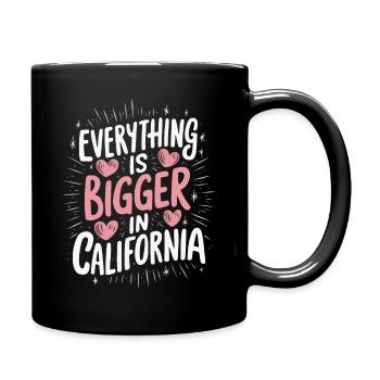 Californie États-Unis Amérique - Mug uni - noir - Droite