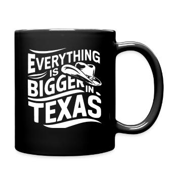 Texas State Texans Texas - Full Colour Mug - black - Right