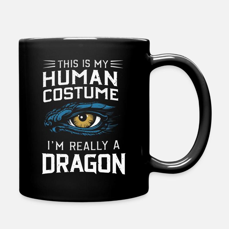 Dragon Mystique Dragon Fantasy - Mug uni - noir