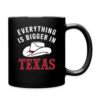 Texas State Texans Texas - Full Colour Mug - black - Right