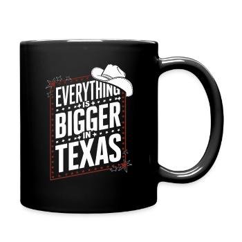 Texas State Texans Texas - Full Colour Mug - black - Right