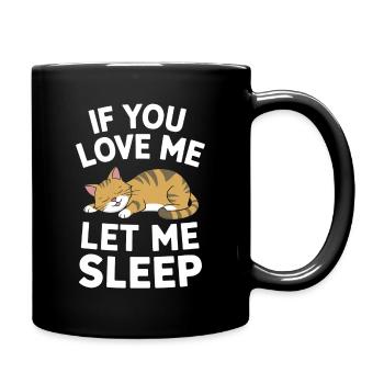 Chat Chats Amoureux Chat Propriétaire Chaton - Mug uni - noir - Droite