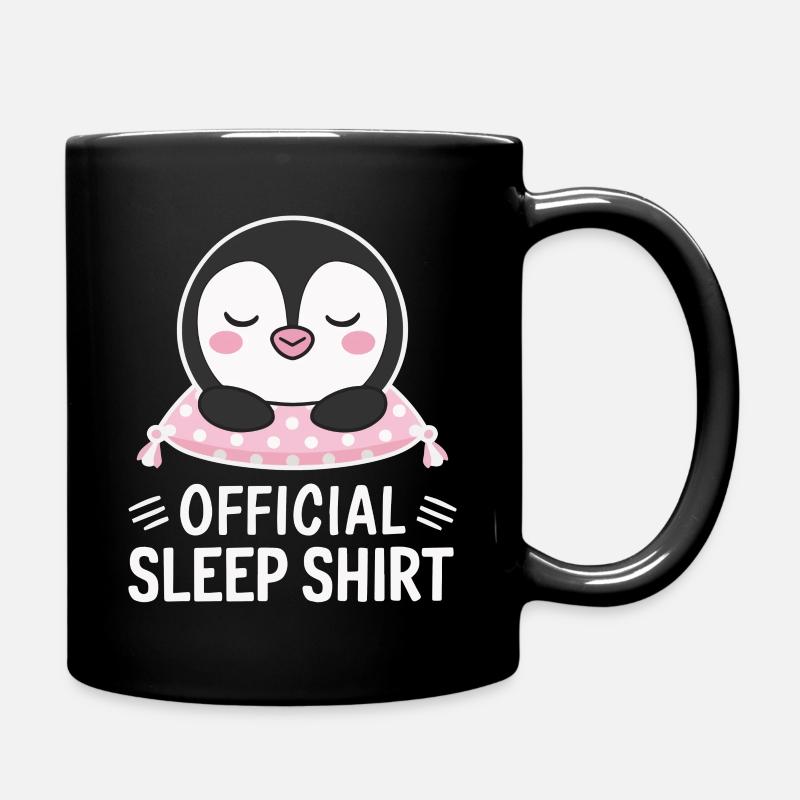 Pinguin Pinguine Tier - Tasse einfarbig - Schwarz