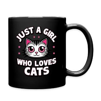 Chat Chats Amoureux Chat Propriétaire Chaton - Mug uni - noir - Droite