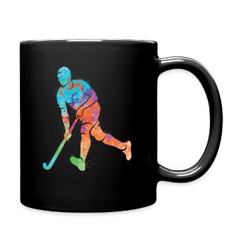 Joueurs de hockey Hockey sur gazon Enfants Hockey Garçons - Mug uni - noir - Droite