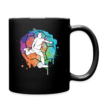 Football Joueurs de football Filles Joueurs de football Garçons - Mug uni - noir - Droite
