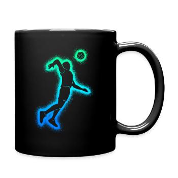 Volleyball Volleyball Players Men Volleyball Players - Full Colour Mug - black - Right