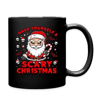 Thème amusant « Have Yourself a Scary Christmas » - Mug uni - noir - Droite