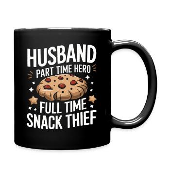 Husband, Spouse, Family, Wedding - Full Colour Mug - black - Right