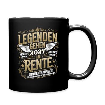 Legends to retire in 2027 - Full Colour Mug - black - Right