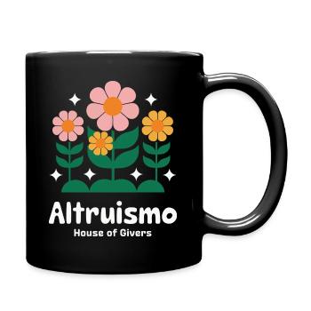 Altruisme Don désintéressé Donner d’école - Mug uni - noir - Droite