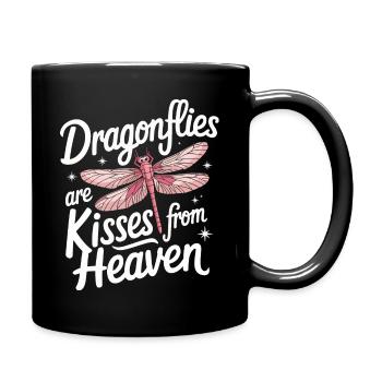 Libellule Libellules Insectes Nature - Mug uni - noir - Droite